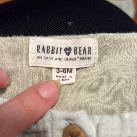 Rabbit and bear matching set - Picture 5 of 5